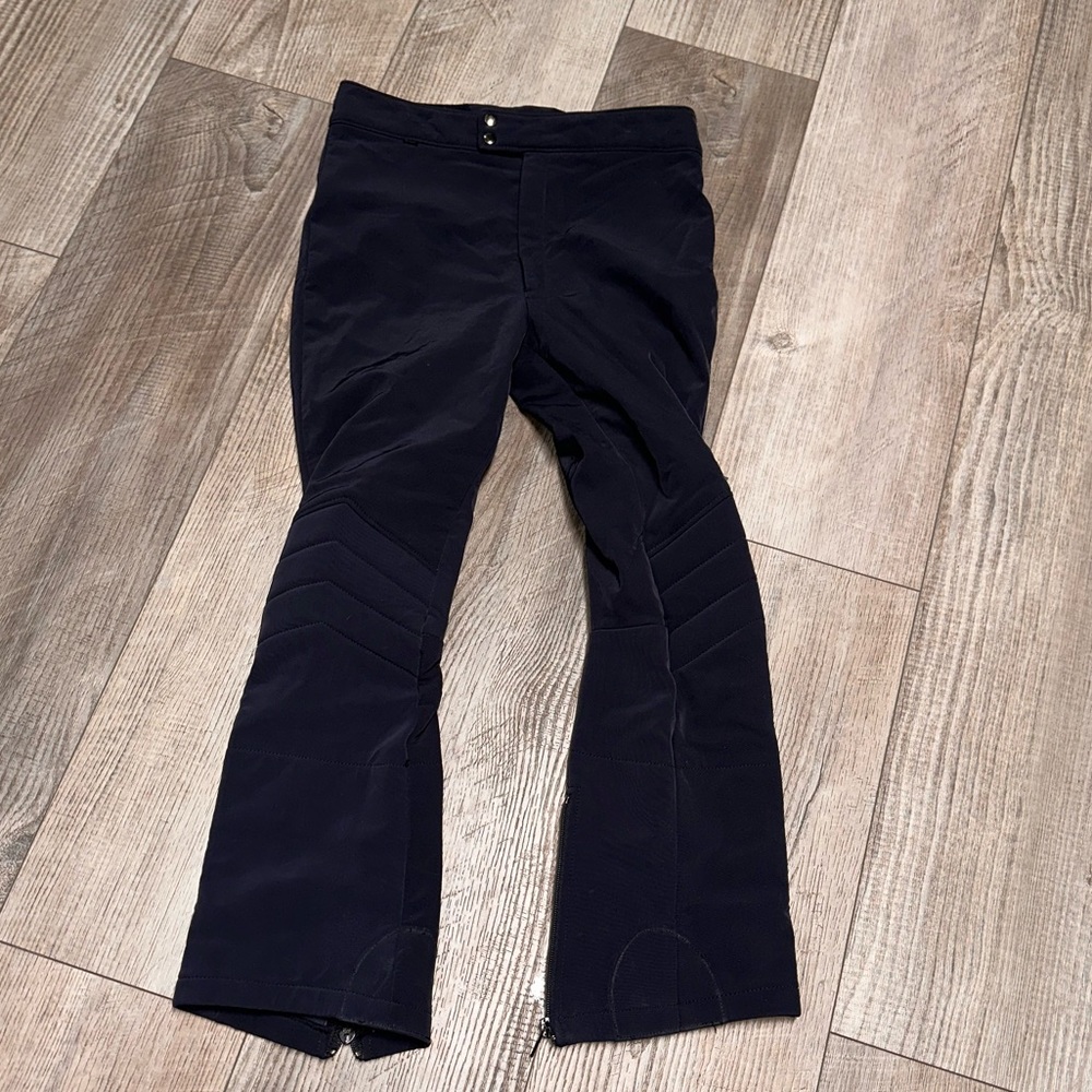 Vintage Black SPYDER Ski Racing Stretch ENTRANT Snow Pants MEN Sz 32R Snowboard